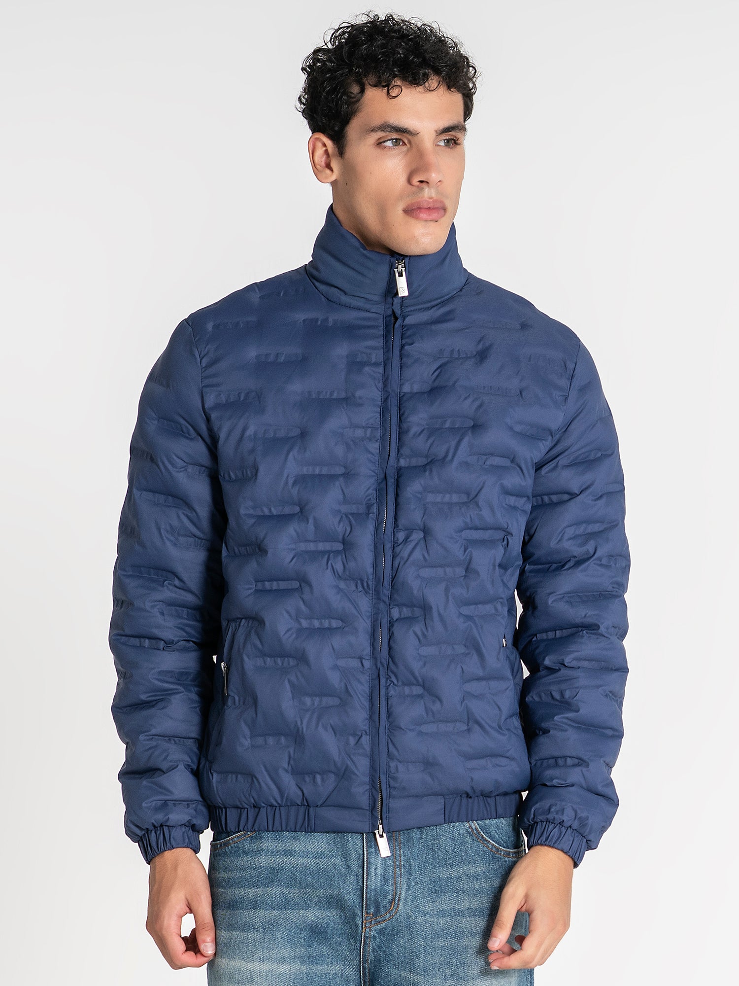 jackets / Blue Code Puffer Jacket