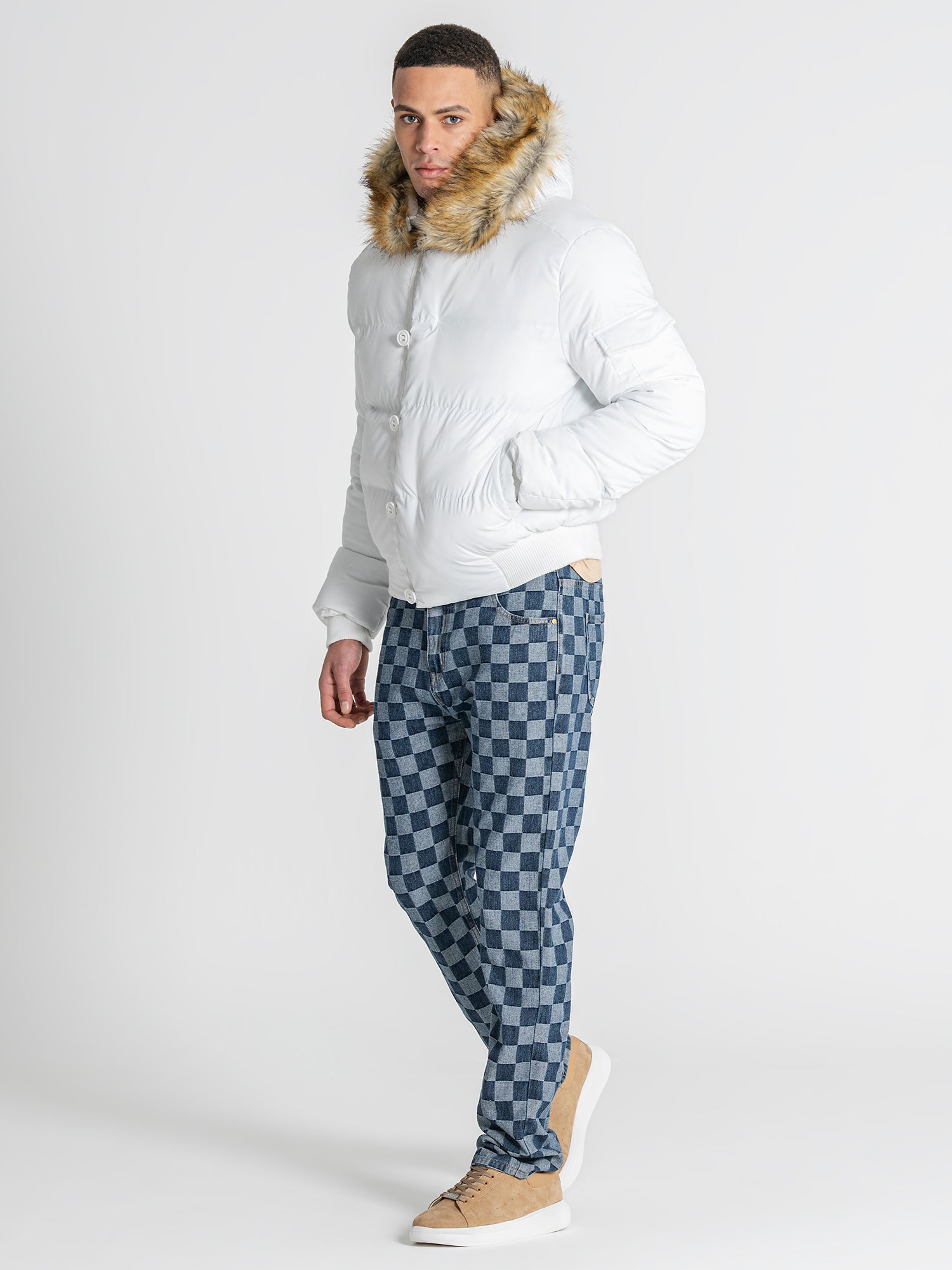 puffers / White Smart Puffer Jacket