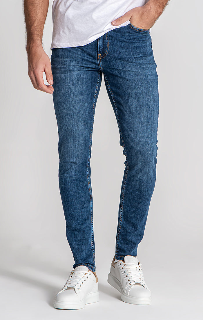 Dark Blue Slim Fit Jeans