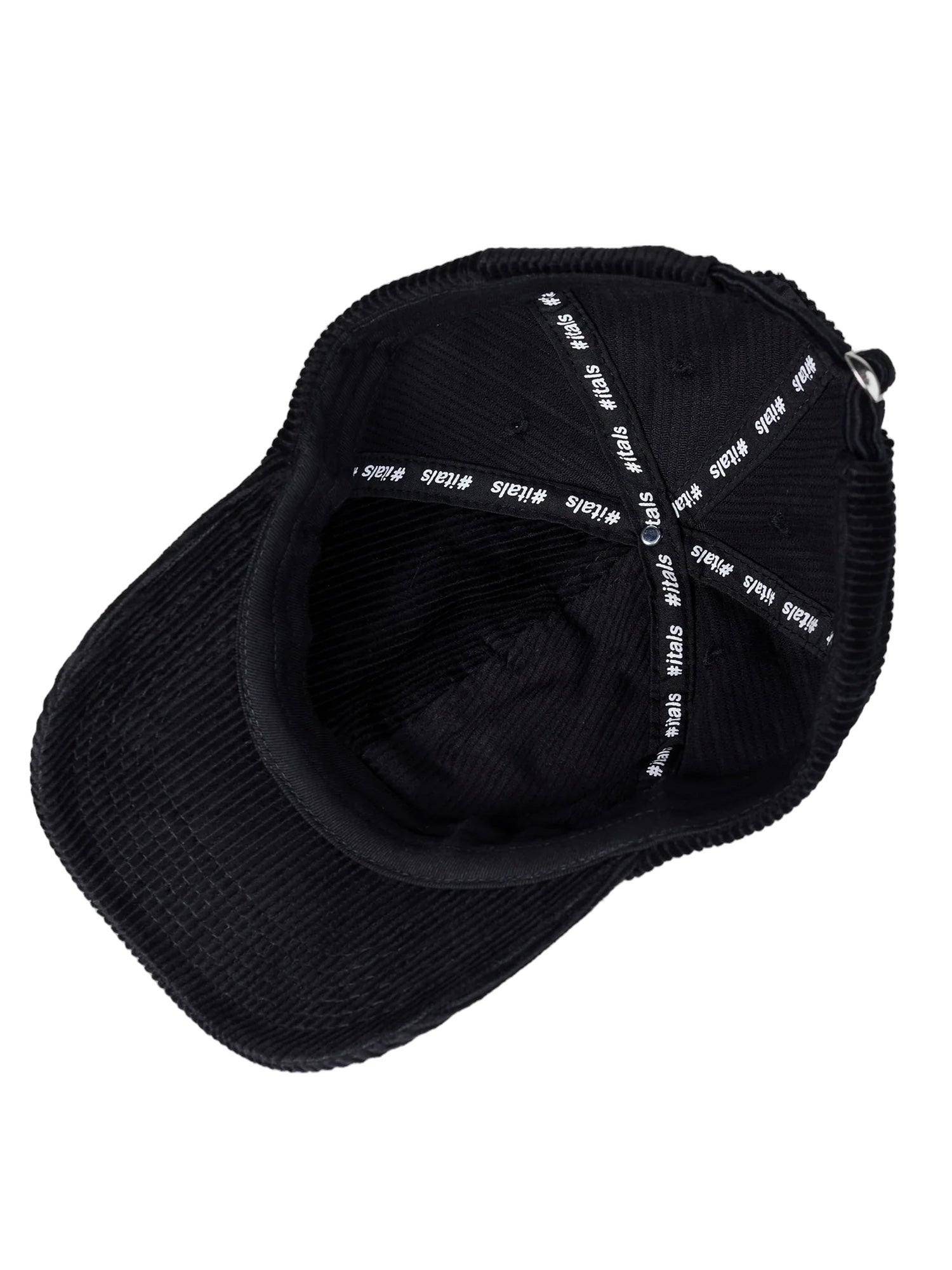 Boné Dad Hat Efeito Camurça Brasão Preto