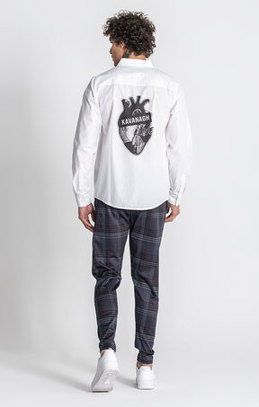 White Heartbeat Shirt