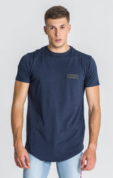 T-Shirt Torsion Azul