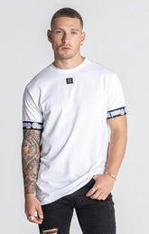 White Nostalgia Elastic Tee