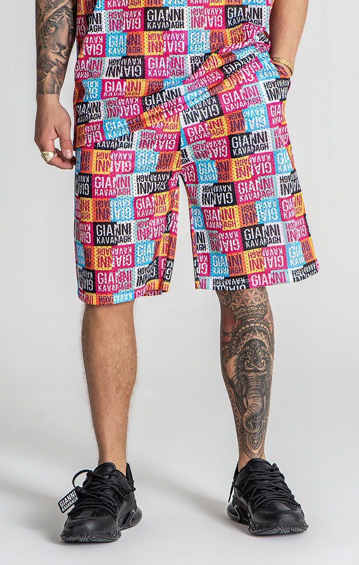 Multicolor Multiply Shorts