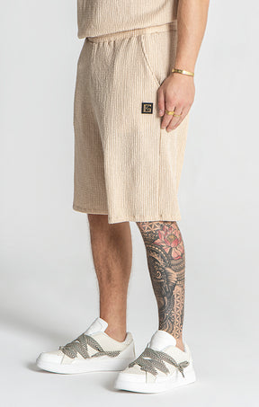 Beige Resort Shorts