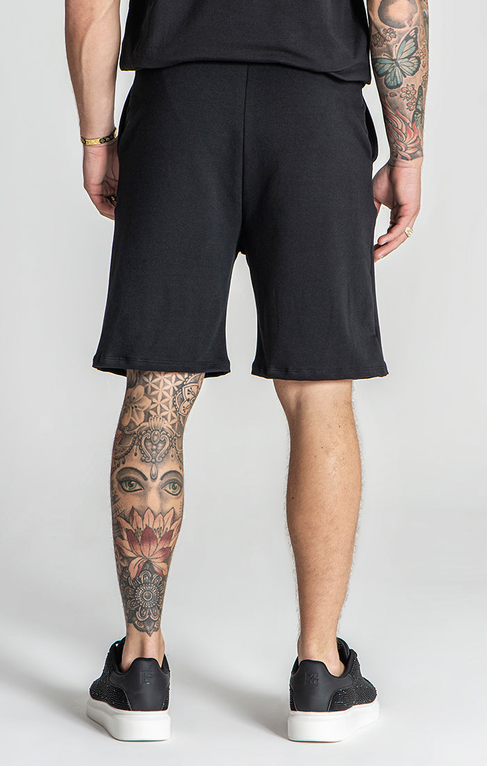 Black Easy Shorts