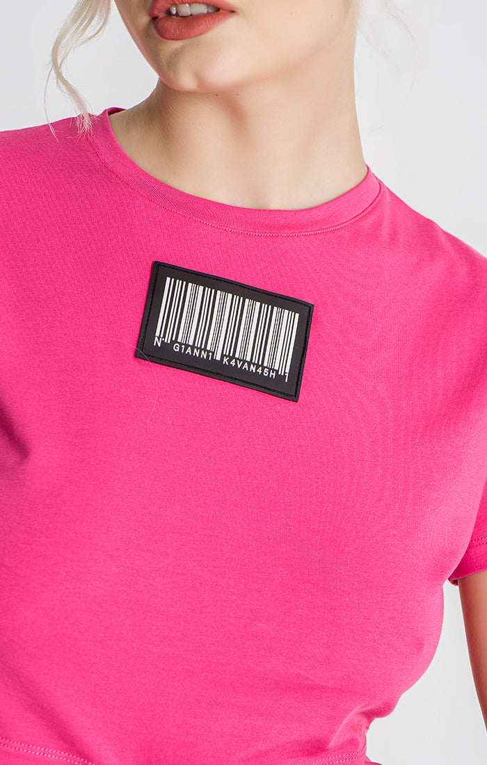 Camiseta Barcode 2.0 Rosa