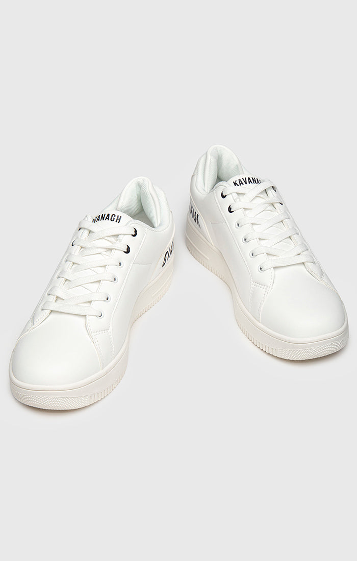White Yin-Yang Sneakers