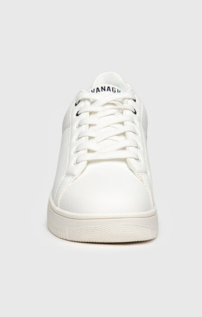 White Yin-Yang Sneakers