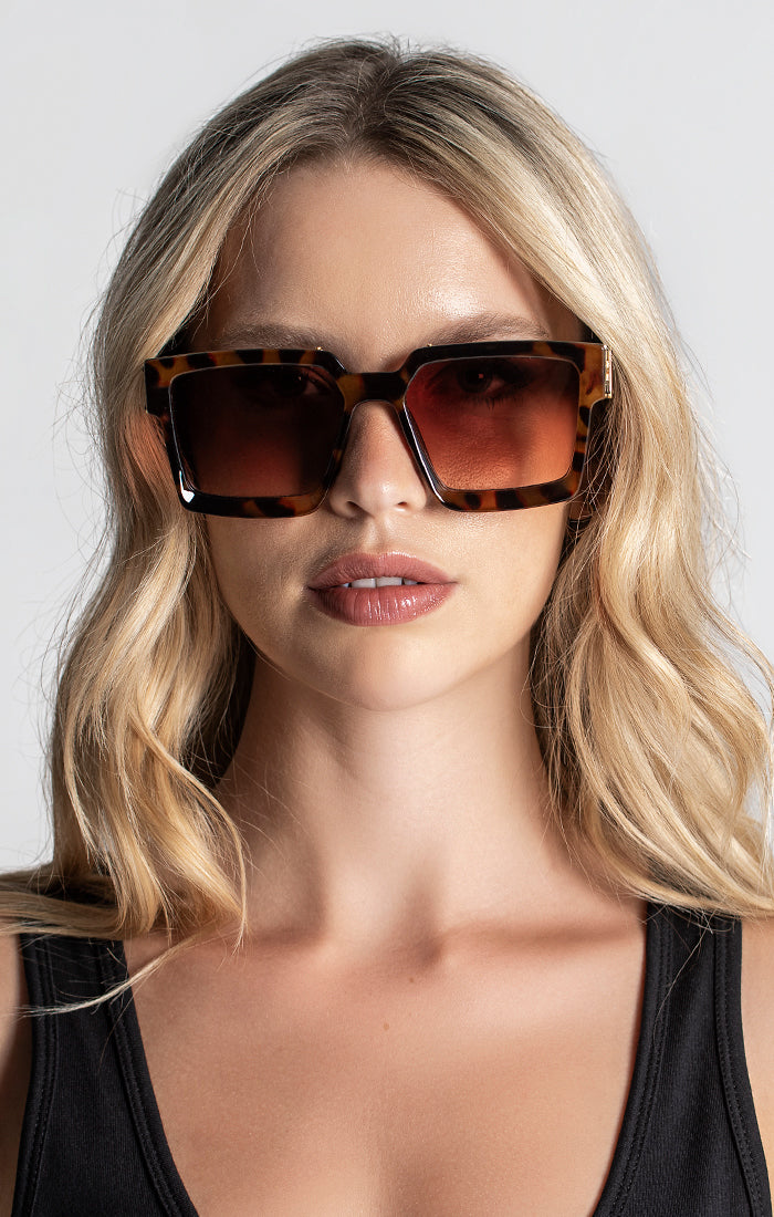 Brown Fashionista Sunglasses