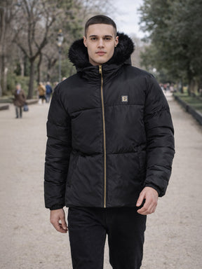 Black Core Puffer Jacket