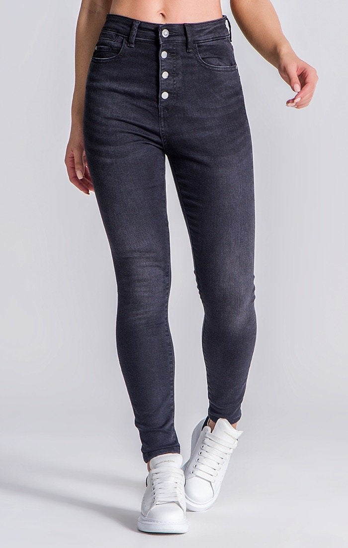 Black Winter Core Jeans
