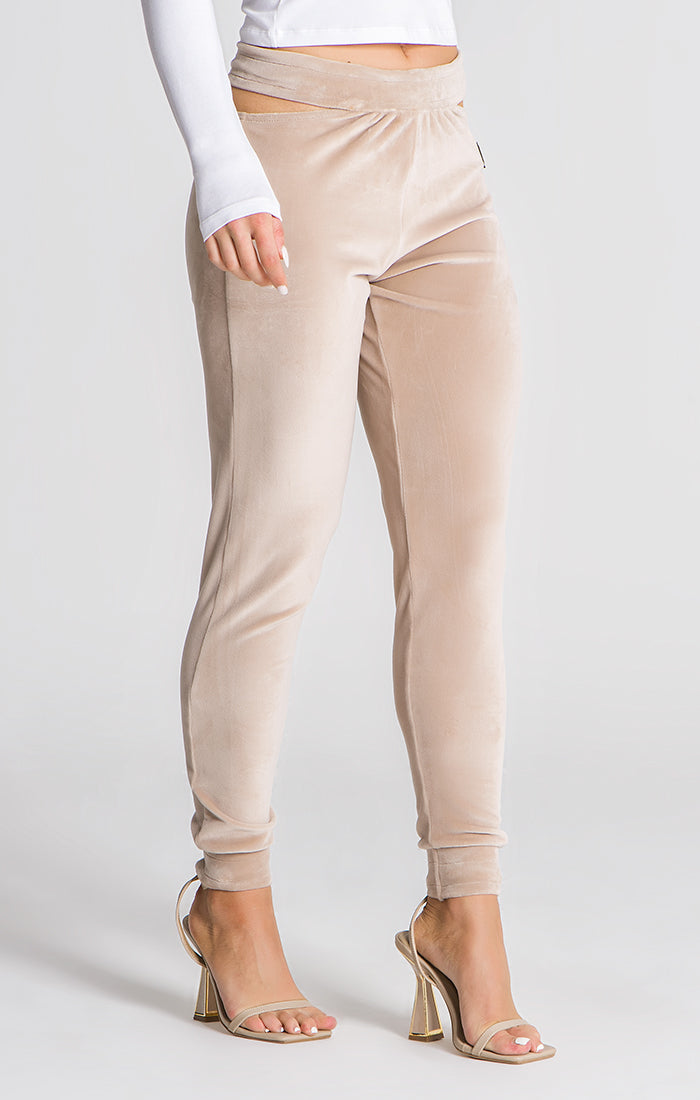 Beige That Is Hot! Joggers