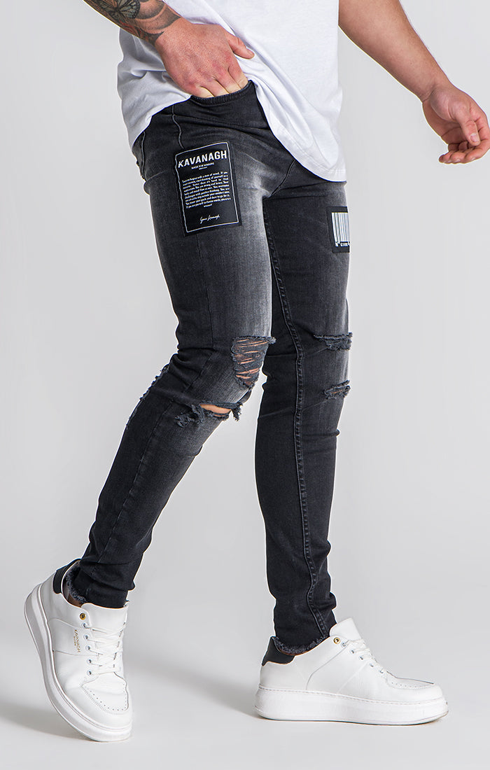 Black Barcode 2.0 Jeans
