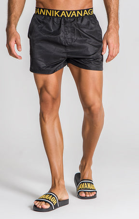Black Pump Luxe Swimshorts