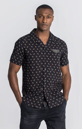 Black Zodiac Hawaiian Shirt
