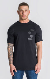 T-Shirt Preta Text Me