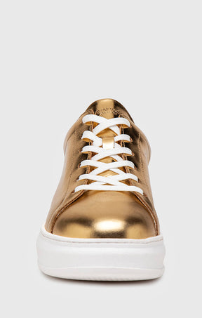 Gold Punk Upscale Sneakers