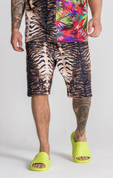 Multicolor Amazonia Loose Shorts