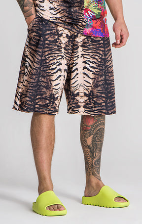 Multicolor Amazonia Loose Shorts