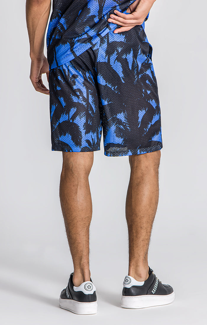 Multicolor Palms Shorts