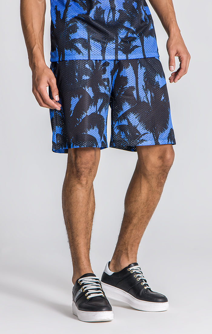 Multicolor Palms Shorts