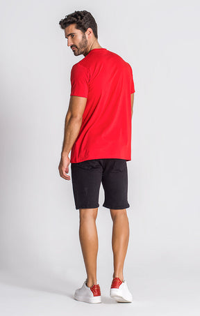 Red Bergen Tee