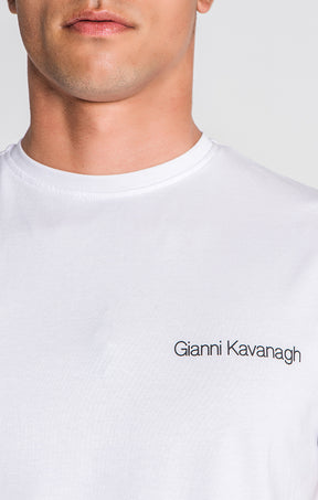 White Essential Micro Slim Tee